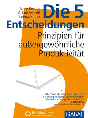 cover image of Die 5 Entscheidungen